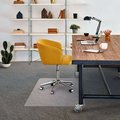 Cleartex Advantagemat Vinyl Rectangular Chair Mat for Carpets up to 1/4" - 30" x 48" Shipped Rolled FR1175120EV